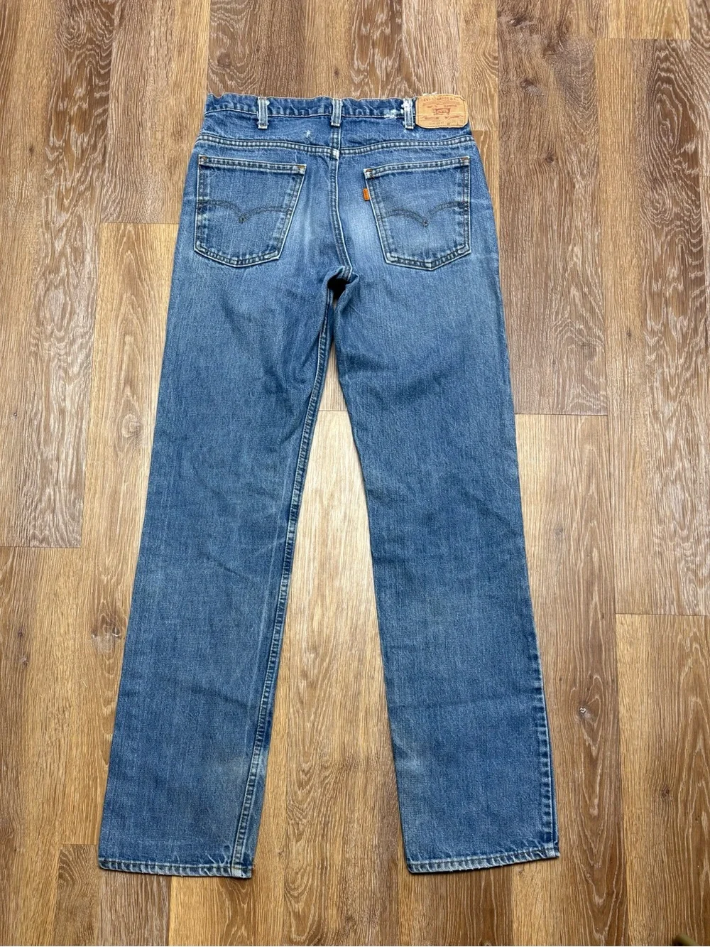 Levi's Straight-Leg Men's Jeans in Washed Blue